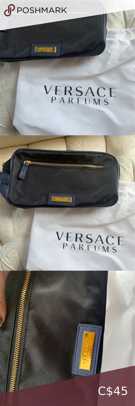 versace travel pouch|authentic versace purses.